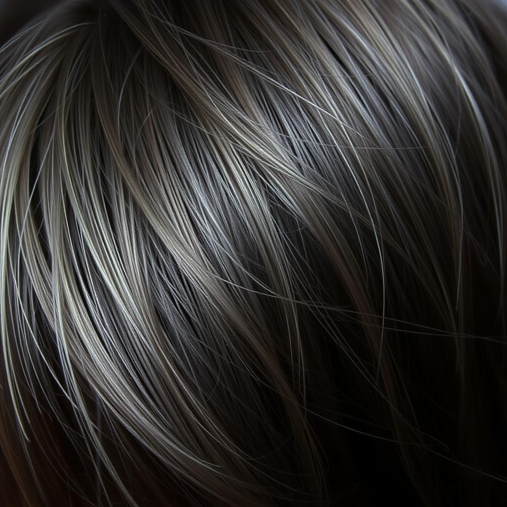 A dull, lifeless head of hair, strands lacking luster and vibrancy. Close-up view, showcasing the flat, lackluster appearance of the hair, with hints of dryness and split ends visible. Muted, neutral lighting casts a somber, uninspired mood, emphasizing the tired, neglected state of the hair. The focus remains tight on the hair itself, devoid of any distracting backgrounds or additional elements. Convey a sense of the hair's unhealthy, neglected condition, priming the viewer for the "Quick and Easy Fix" solution to be presented in the article.