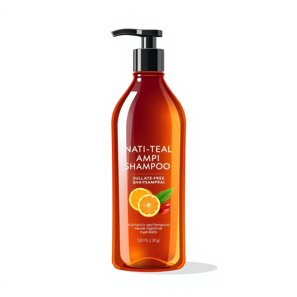 Image of a sulfate-free shampoo bottle
