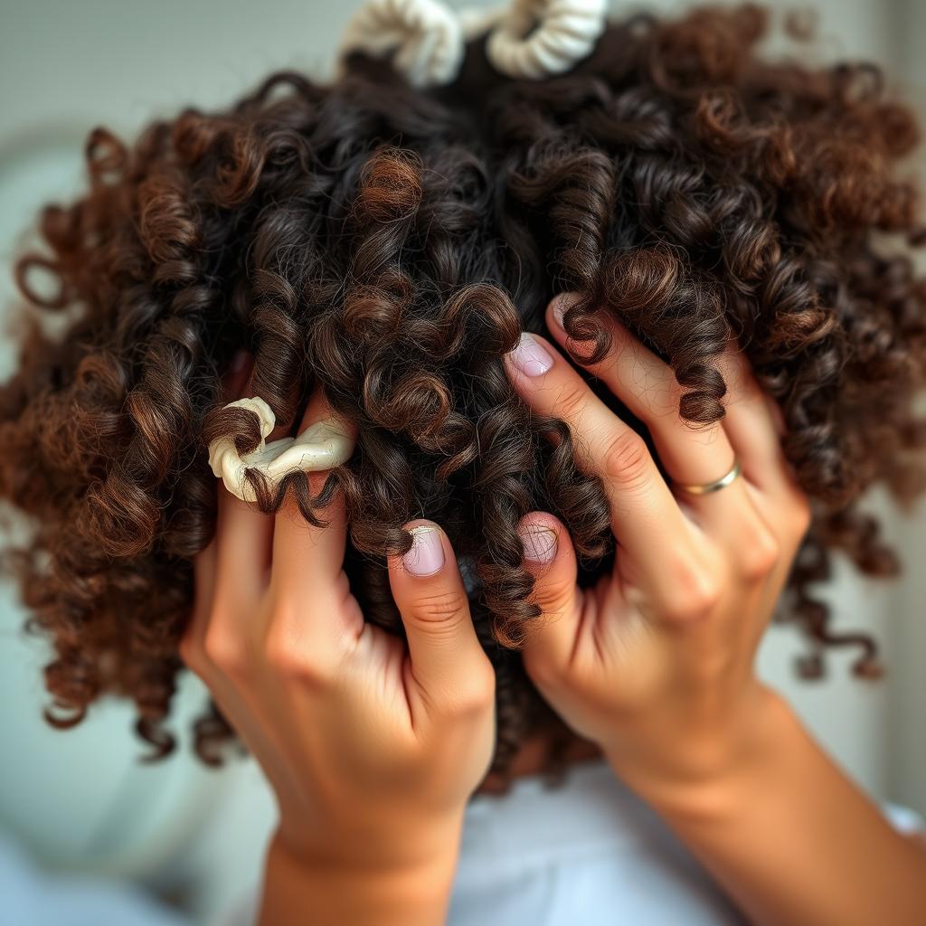 curly haircare routine